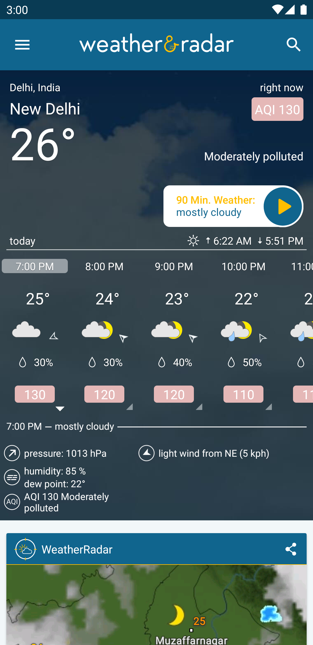 the best weather radar app for android